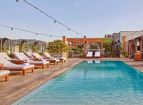 Rooftop bar Dream Rooftop in Los Angeles