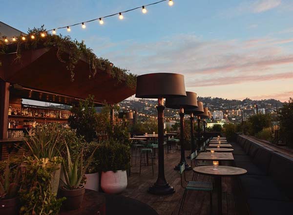 Rooftop bar E.P. & L.P. Rooftop Bar in Los Angeles