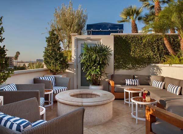 The Roof Garden at The Peninsula Beverly Hills - Rooftop bar in LA, Los ...