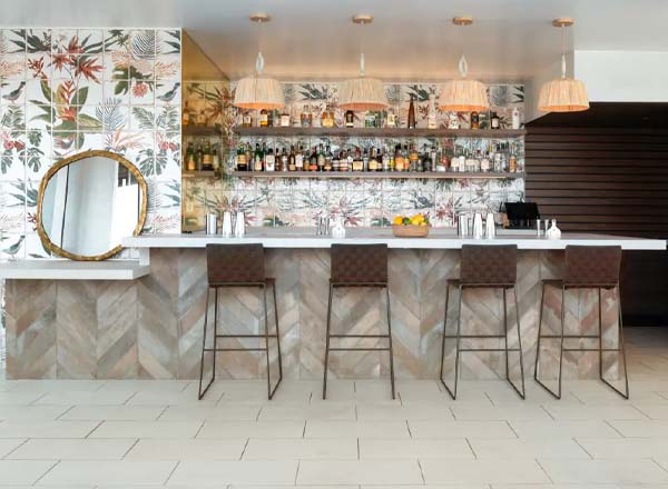 Rooftop bar Videre in Los Angeles