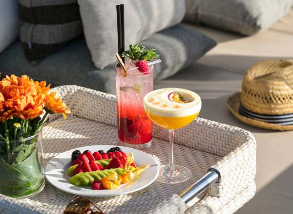Rooftop bar La Terraza de Hotel Emperador in Madrid