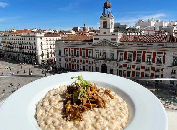 Rooftop bar Restaurante Terraza Puertalsol in Madrid