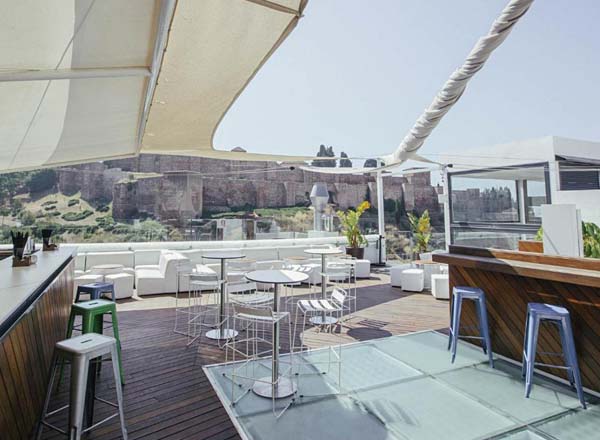 Rooftop bar Rooftop at Alcazaba Premium Hotel in Malaga
