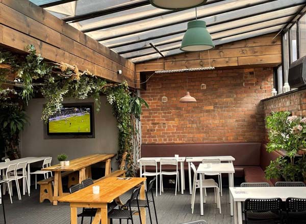 Rooftop bar Brickhouse Social in Manchester