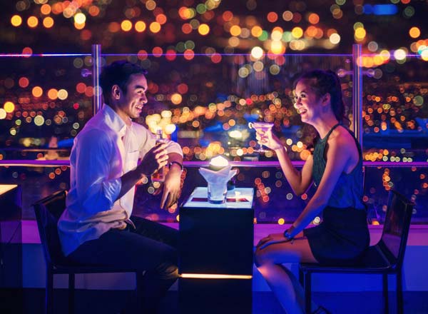 Rooftop bar Vu's Sky Bar and Lounge in Manila