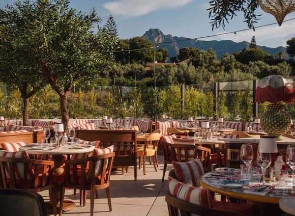 Rooftop bar Cielo by Florentine in Marbella