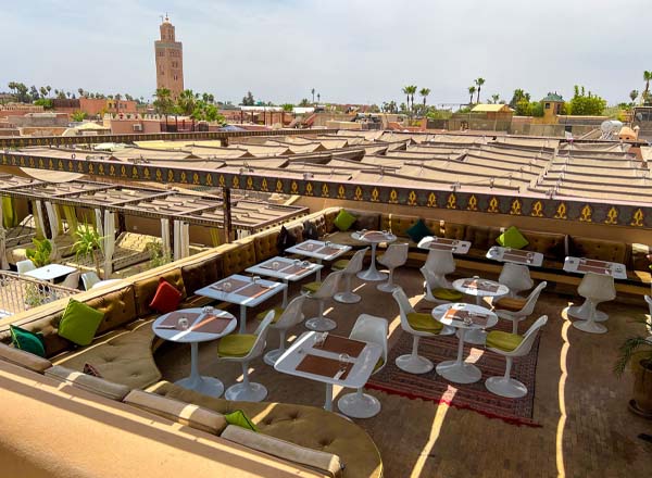 Rooftop bar Rooftop MAISON MK in Marrakech