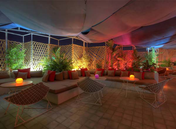 Rooftop bar Sky Bar Bab Hotel in Marrakech