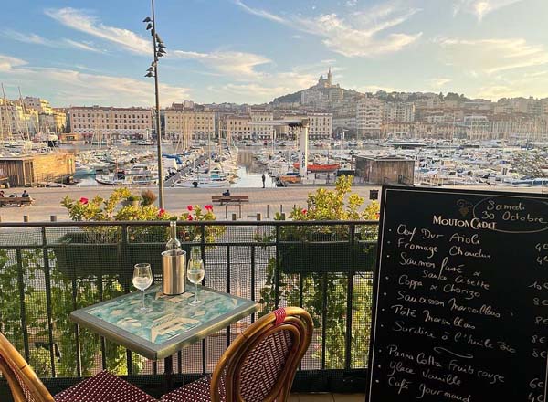 Rooftop bar Bar La Caravelle in Marseille