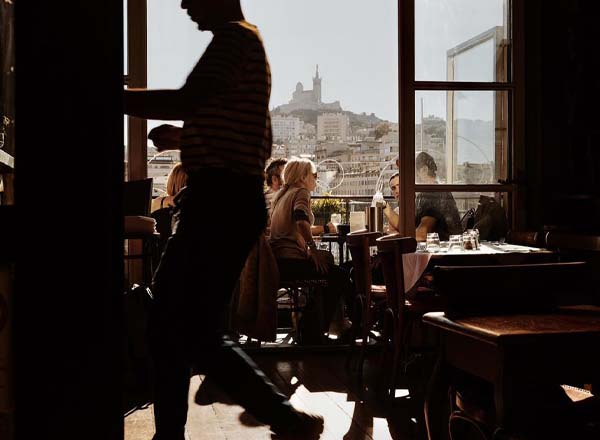 Rooftop bar Bar La Caravelle in Marseille