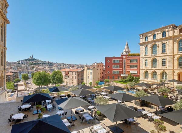 Rooftop bar Bar Le Capian in Marseille