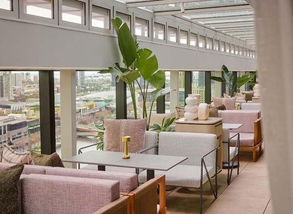 Fleet Rooftop Bar in Melbourne