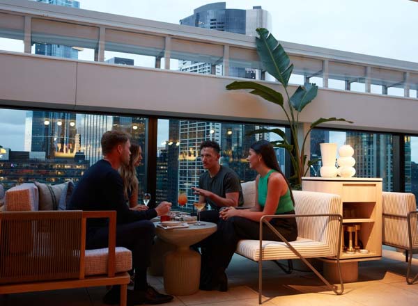 Fleet Rooftop Bar in Melbourne