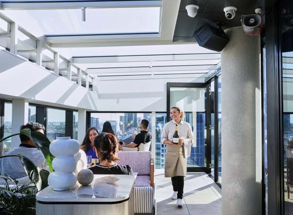 Fleet Rooftop Bar in Melbourne