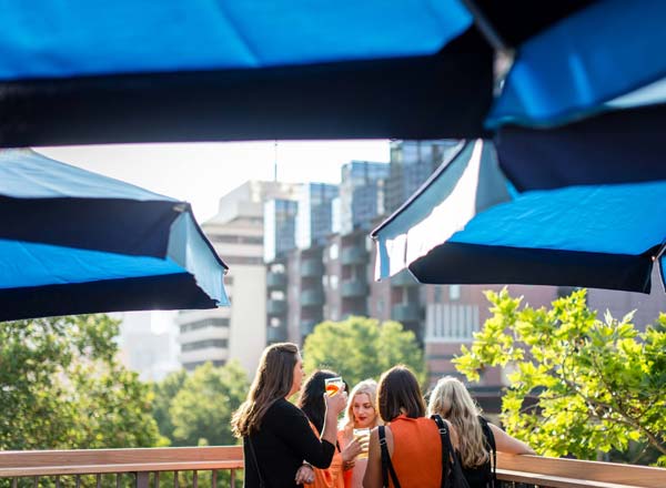Rooftop bar Good Heavens in Melbourne