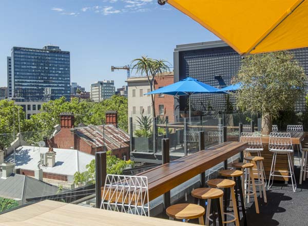 Rooftop bar Loop Roof in Melbourne