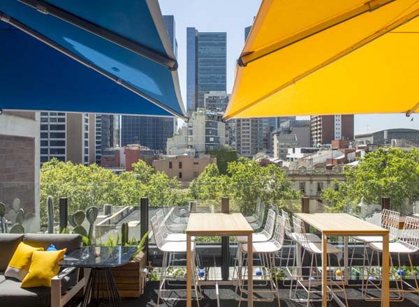 Rooftop bar Loop Roof in Melbourne