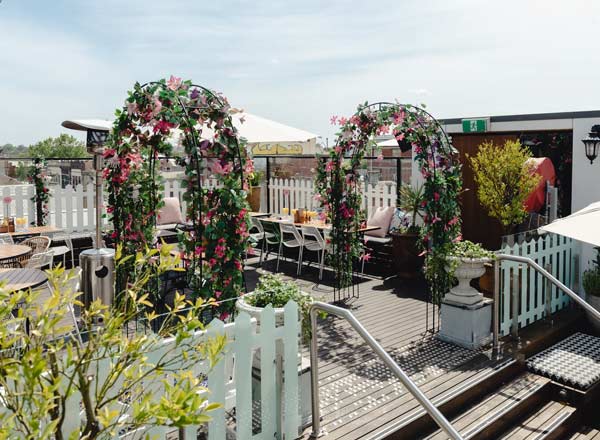 Rooftop bar Rooftop at The Provincial Hotel in Melbourne