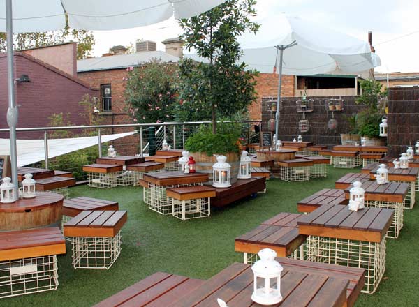 Rooftop bar Wolf’s Lair in Melbourne