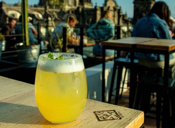 Rooftop bar Terraza Catedral in Mexico City