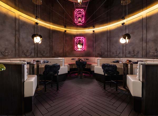 Rooftop bar Giselle Miami in Miami
