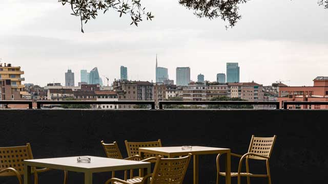 Rooftop bar Rooftop Visionair in Milan