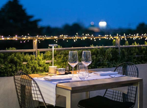 Rooftop bar Terrazza Triennale in Milan