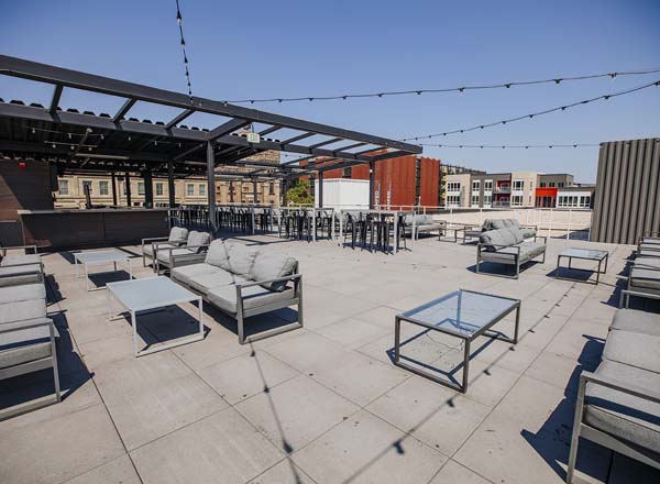 Rooftop bar Pilot Project in Milwaukee