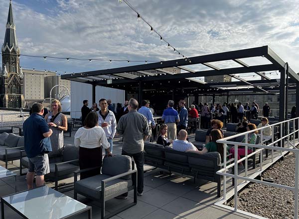 Rooftop bar Pilot Project in Milwaukee