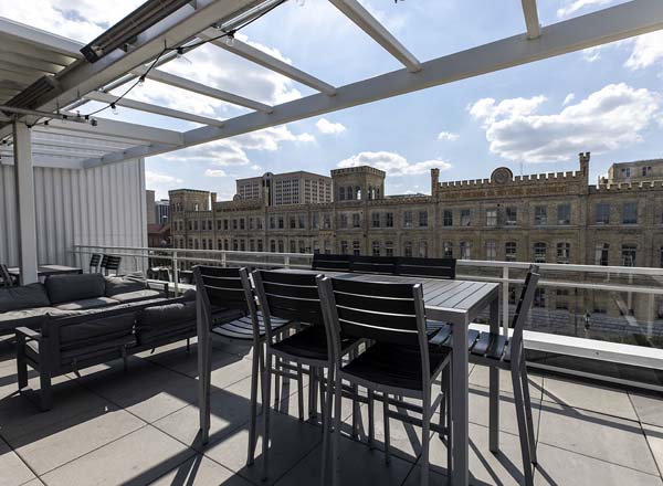 Rooftop bar Pilot Project in Milwaukee