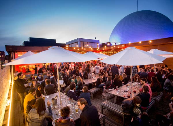 Rooftop bar Labo Culinaire - Foodlab in Montreal