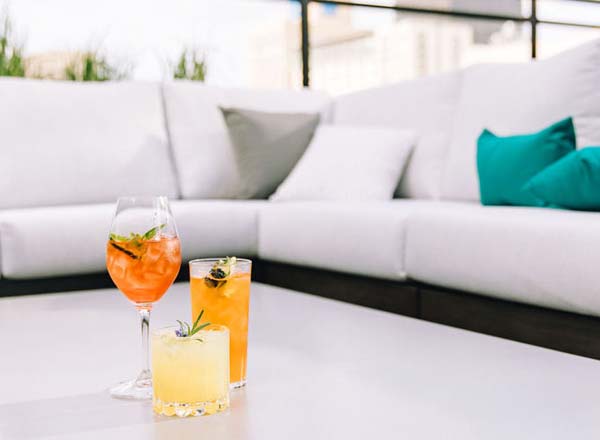 Rooftop bar Terrasse Alizé in Montreal