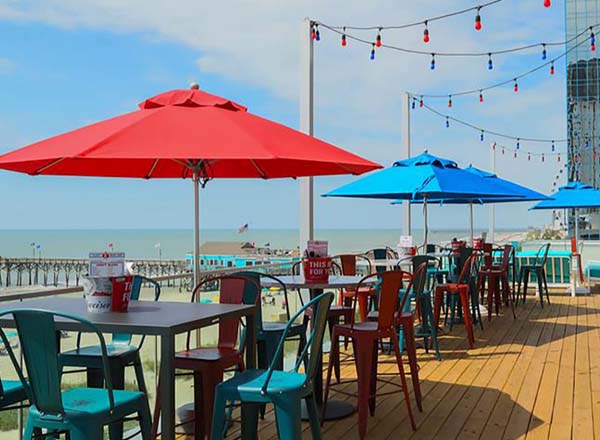 Rooftop bar Tin Roof in Myrtle Beach