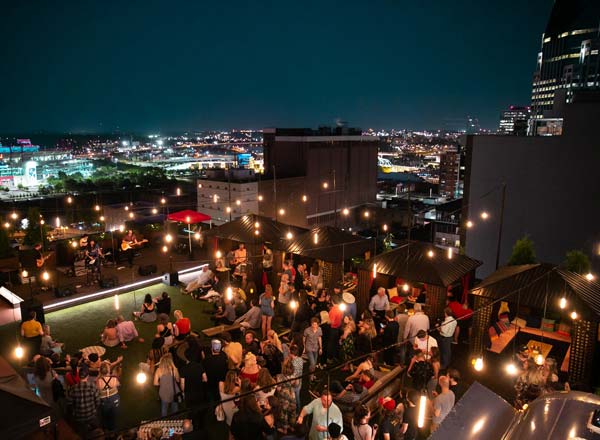 hotel rooftop chinese new year