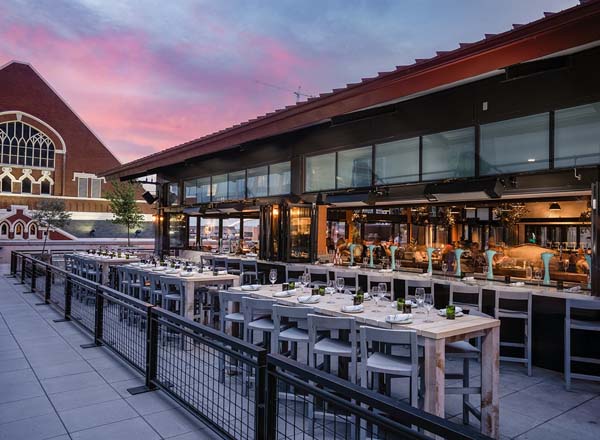 Rooftop bar Sixty Vines in Nashville