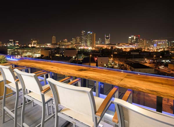 Rooftop bar UP, a rooftop lounge in Nashville