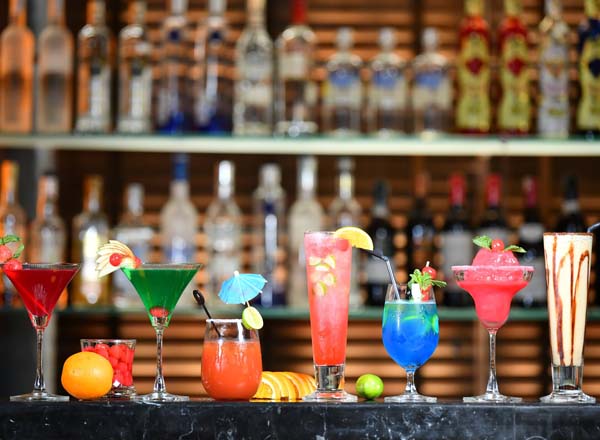 Rooftop bar QBA, Connaught Place in New Delhi
