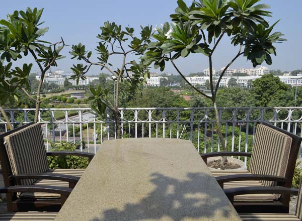 Rooftop bar QBA, Connaught Place in New Delhi