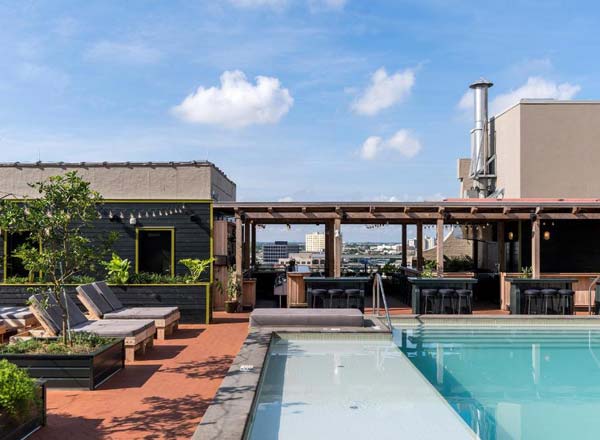 Rooftop bar Alto at Ace Hotel in New Orleans
