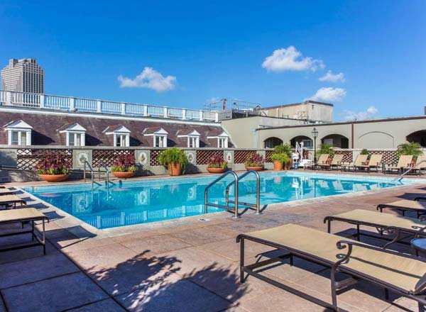Rooftop bar La Riviera at Omni Royal Orleans in New Orleans