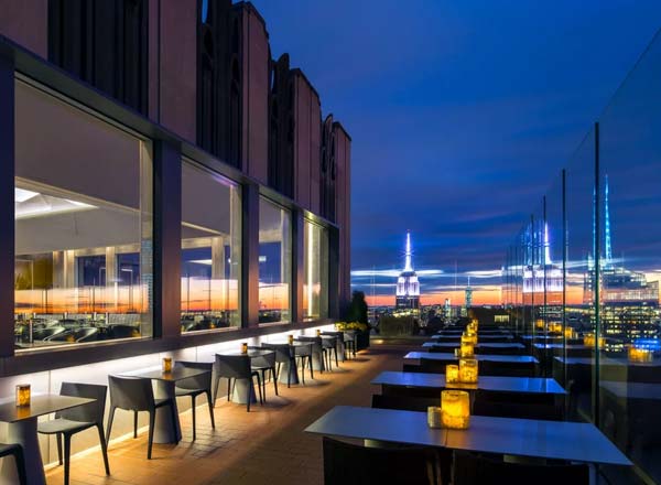 Rooftop bar Bar SixtyFive at Rainbow Room in NYC