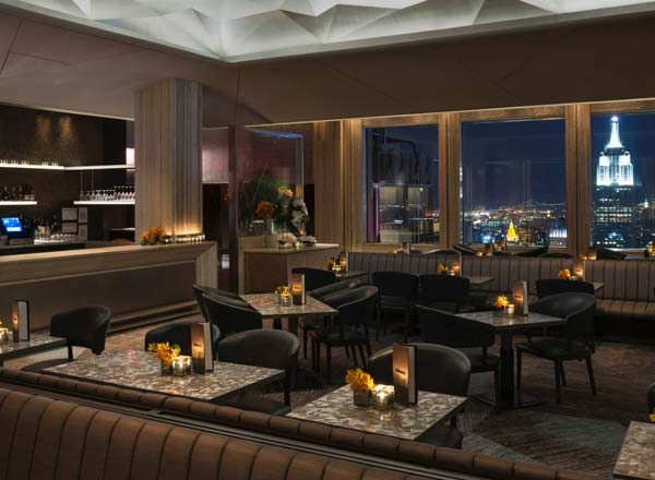 Rooftop bar Bar SixtyFive at Rainbow Room in NYC