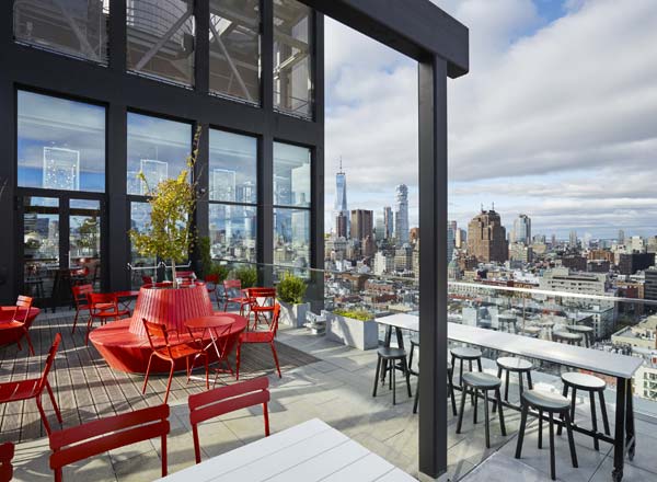 Bar en la azotea CloudM Rooftop Bar en Nueva York