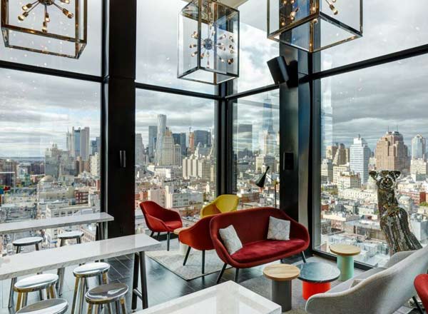 Bar en la azotea CloudM Rooftop Bar en Nueva York