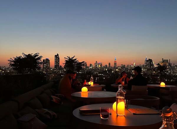 Rooftop bar elNico Rooftop in NYC