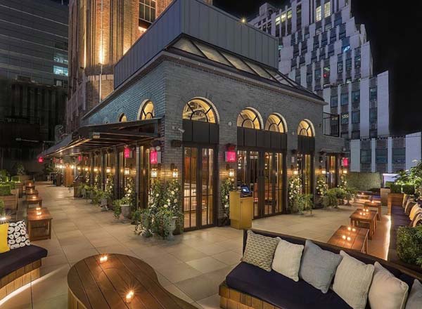 Rooftop bar Elsie Rooftop in NYC