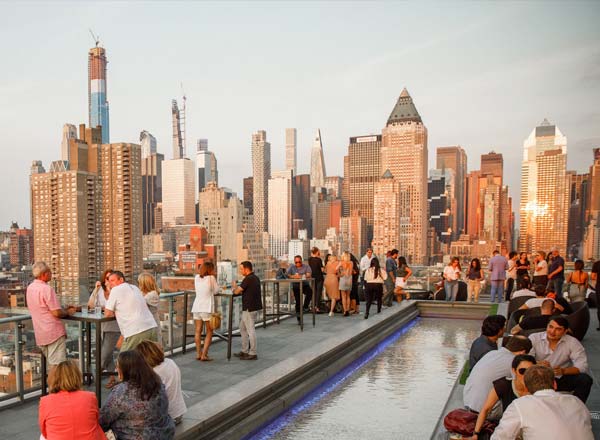 The Press Lounge - Rooftop bar in New York, NYC | The Rooftop Guide