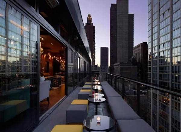 Rooftop bar Rooftop at Royalton Park Avenue in NYC