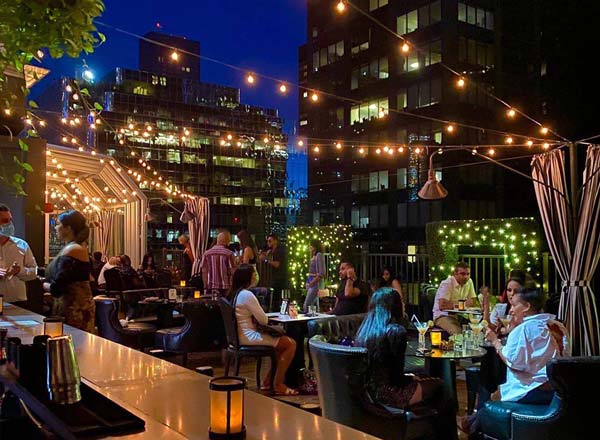 Upstairs at the Kimberly - Rooftop bar in New York, NYC | The Rooftop Guide