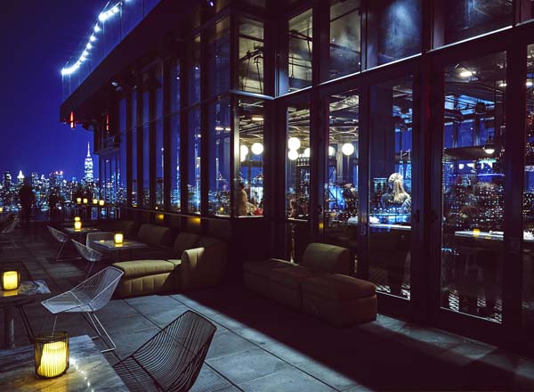 Rooftop bar Westlight NYC in NYC